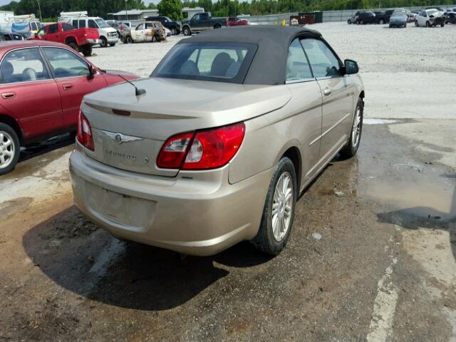 1C3LC55R68N135110 - 2008 CHRYSLER SEBRING TO BEIGE photo 4