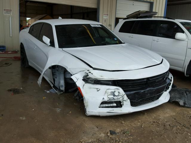 2C3CDXCT3GH159573 - 2016 DODGE CHARGER R/ WHITE photo 1