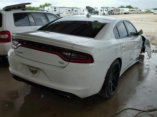2C3CDXCT3GH159573 - 2016 DODGE CHARGER R/ WHITE photo 4