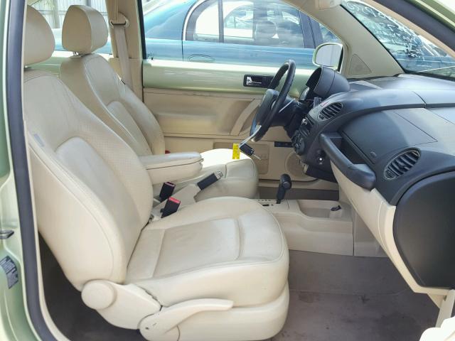 3VWSW31C86M414096 - 2006 VOLKSWAGEN NEW BEETLE 绿色 照片 5