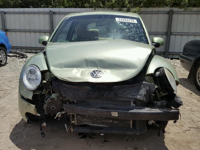 3VWSW31C86M414096 - 2006 VOLKSWAGEN NEW BEETLE 绿色 照片 9
