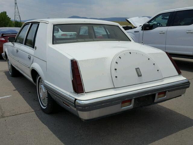 1MRBP98F6CY629735 - 1982 LINCOLN CONTINENTA WHITE photo 3