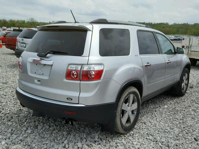 1GKKRRED8BJ274465 - 2011 GMC ACADIA SLT ვერცხლისფერი ფოტო 4