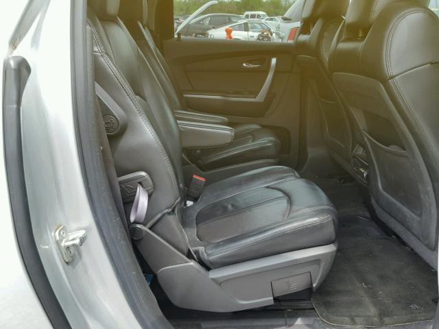1GKKRRED8BJ274465 - 2011 GMC ACADIA SLT ვერცხლისფერი ფოტო 6
