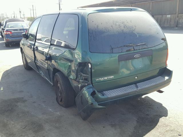 2FMZA50433BB15923 - 2003 FORD WINDSTAR W GREEN photo 9