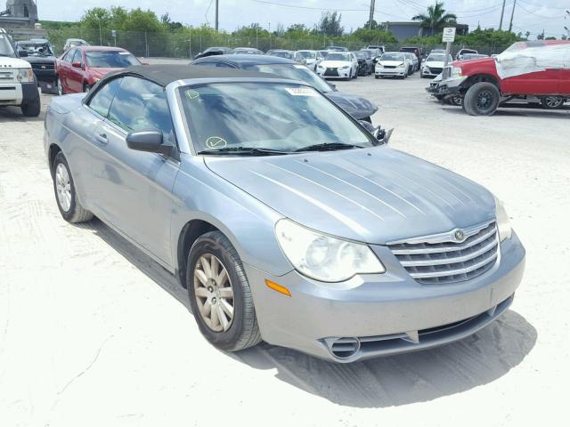 1C3LC45KX8N627409 - 2008 CHRYSLER SEBRING SILVER photo 1