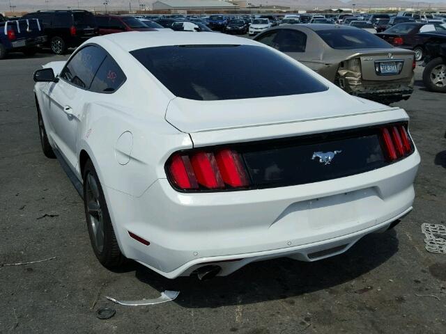 1FA6P8TH5G5211994 - 2016 FORD MUSTANG WHITE photo 3