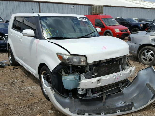 JTLKE50E081048840 - 2008 TOYOTA SCION XB WHITE photo 1