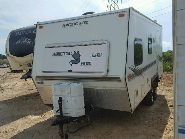 4N11B192140201405 - 2004 ARCTIC CAT TRAVEL TRA WHITE photo 2