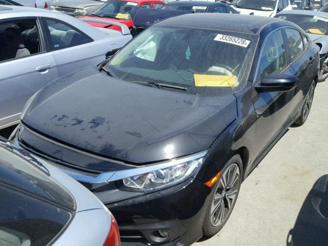 19XFC1F78HE213759 - 2017 HONDA CIVIC EXL BLACK photo 2