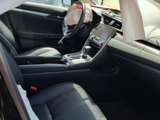19XFC1F78HE213759 - 2017 HONDA CIVIC EXL BLACK photo 5