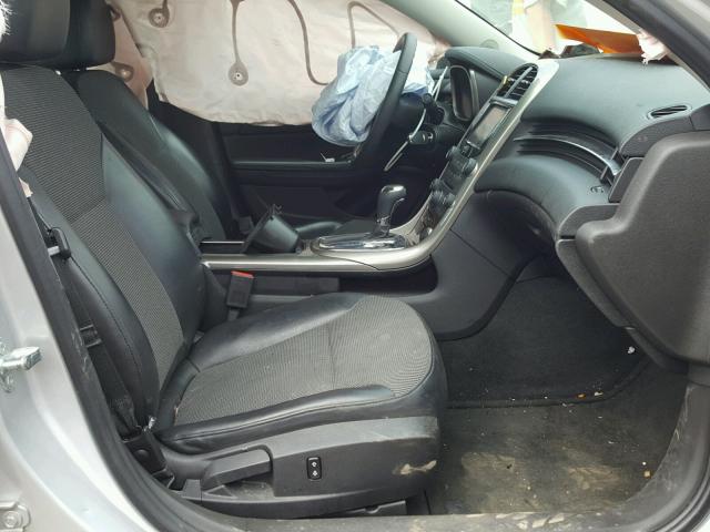 1G11D5RR8DF101306 - 2013 CHEVROLET MALIBU 1LT ვერცხლისფერი ფოტო 5