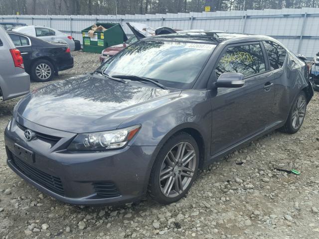 JTKJF5C77C3043089 - 2012 TOYOTA SCION TC 灰色 照片 2