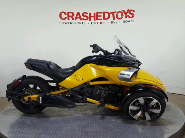 2BXRDDD20JV000397 - 2018 CAN-AM SPYDER ROA YELLOW photo 1