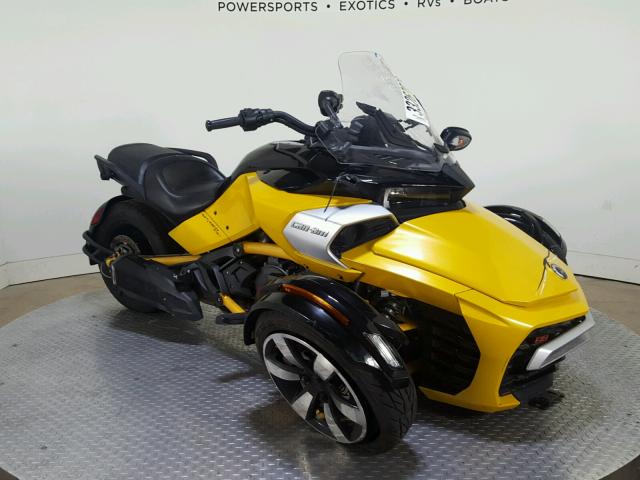 2BXRDDD20JV000397 - 2018 CAN-AM SPYDER ROA YELLOW photo 2