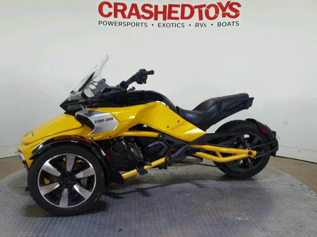 2BXRDDD20JV000397 - 2018 CAN-AM SPYDER ROA YELLOW photo 5