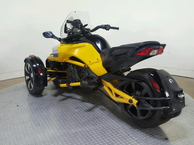 2BXRDDD20JV000397 - 2018 CAN-AM SPYDER ROA YELLOW photo 6