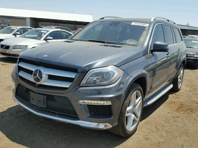 4JGDF7DE0DA264328 - 2013 MERCEDES-BENZ GL550 4 MA GRAY photo 2