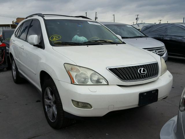 2T2GK31U77C005011 - 2007 LEXUS RX 350 WHITE photo 1