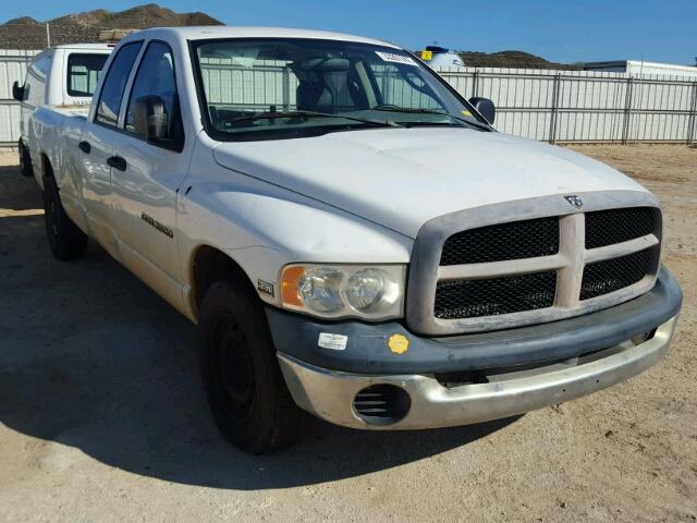 3D7KA28D54G246607 - 2004 DODGE RAM 2500 S WHITE photo 1