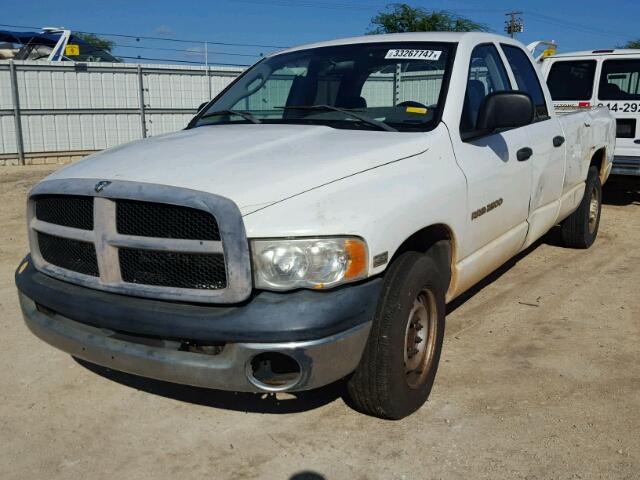 3D7KA28D54G246607 - 2004 DODGE RAM 2500 S WHITE photo 2