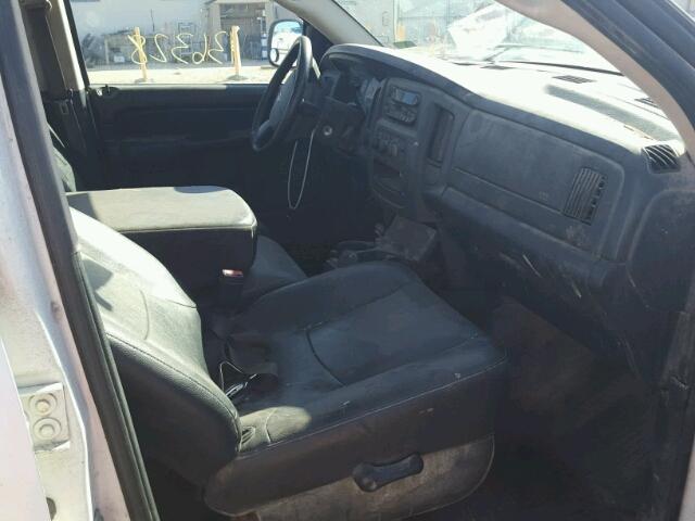 3D7KA28D54G246607 - 2004 DODGE RAM 2500 S WHITE photo 5