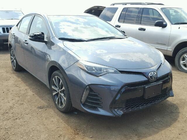 2T1BURHE9HC835324 - 2017 TOYOTA COROLLA L CHARCOAL photo 1