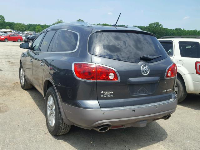 5GAKRBED7CJ396823 - 2012 BUICK ENCLAVE GRAY photo 3