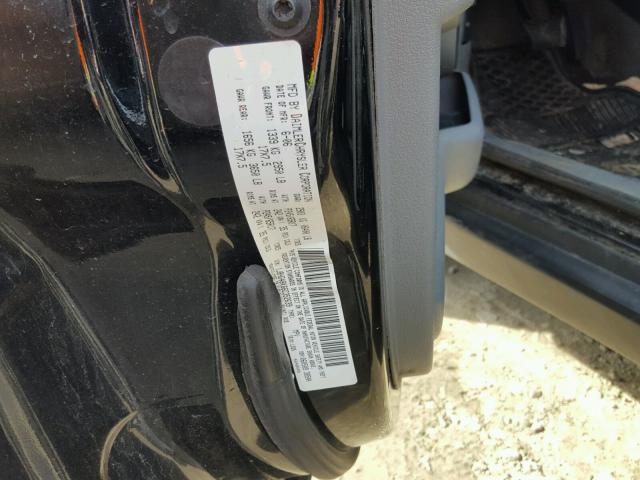 1J8HG48K66C352639 - 2006 JEEP COMMANDER BLACK photo 10