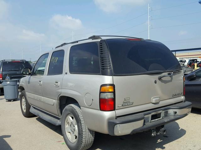 1GNEC13T45R149935 - 2005 CHEVROLET TAHOE C150 TAN photo 3