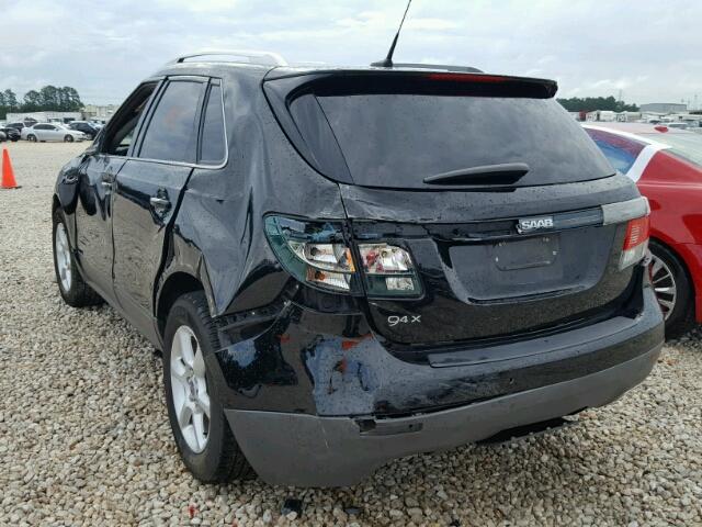 3G0FNPEY3BS800349 - 2011 SAAB 9-4X BLACK photo 3