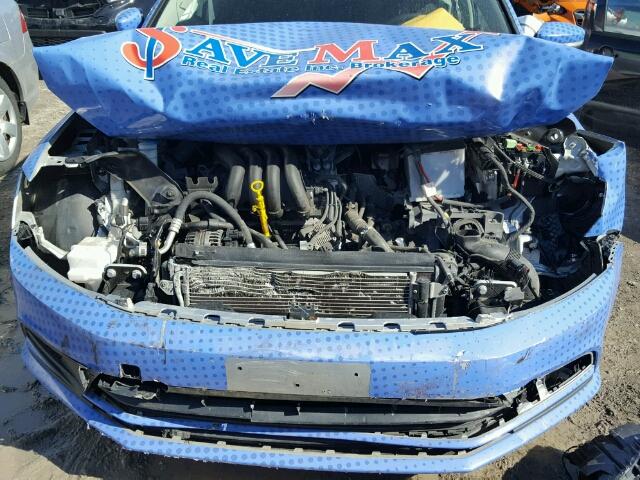 3VW2K7AJ3FM280356 - 2015 VOLKSWAGEN JETTA BASE Արծաթագույն լուսանկար 9