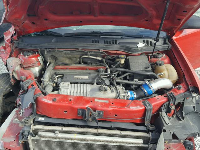 1G1AP11P667795677 - 2006 CHEVROLET COBALT SS RED photo 7