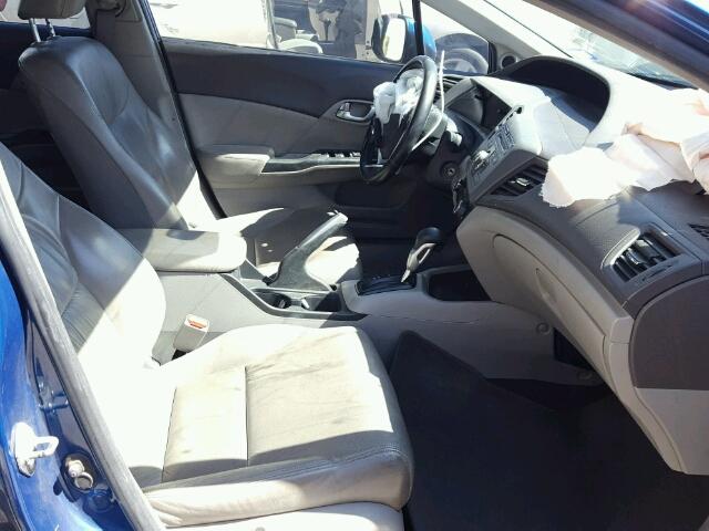 19XFB2F97CE043381 - 2012 HONDA CIVIC EXL Mavi foto 5