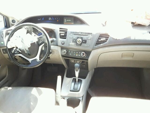 19XFB2F97CE043381 - 2012 HONDA CIVIC EXL Mavi foto 9