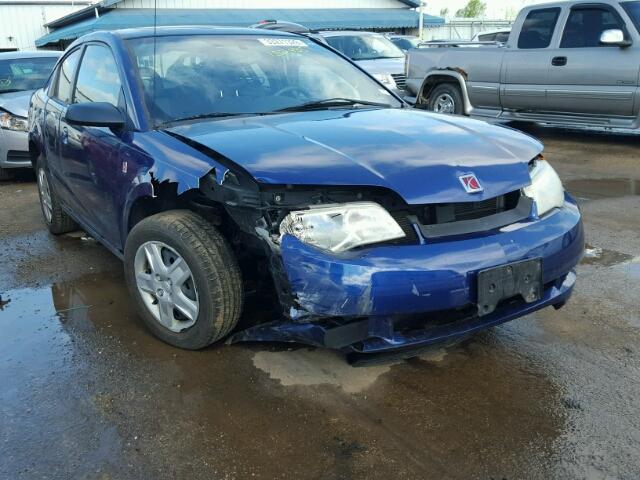 1G8AN15F96Z203895 - 2006 SATURN ION LEVEL BLUE photo 1