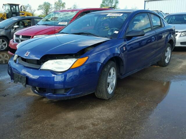 1G8AN15F96Z203895 - 2006 SATURN ION LEVEL BLUE photo 2