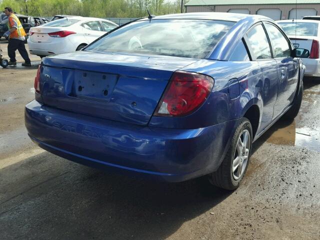 1G8AN15F96Z203895 - 2006 SATURN ION LEVEL BLUE photo 4