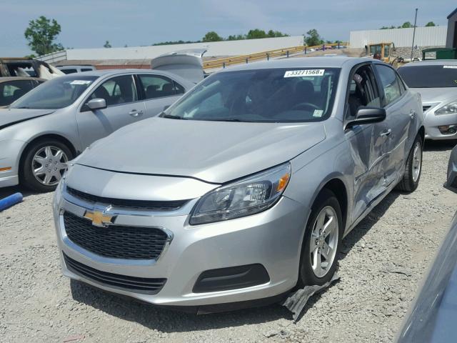 1G11B5SL1EF124925 - 2014 CHEVROLET MALIBU LS ვერცხლისფერი ფოტო 2