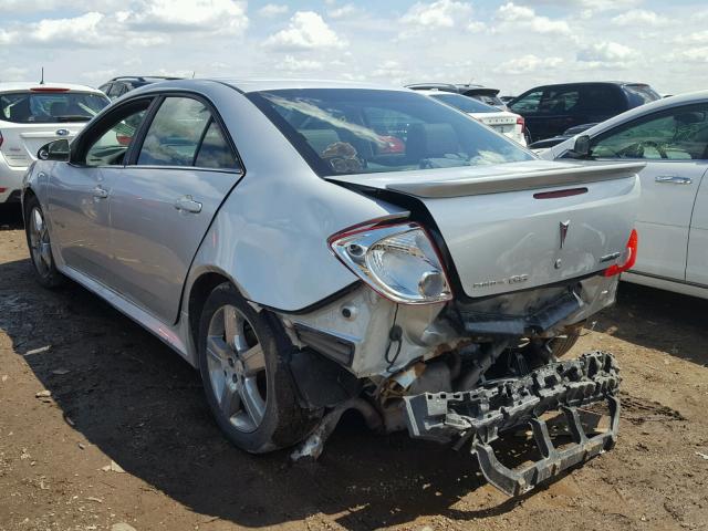 1G2ZL577194242692 - 2009 PONTIAC G6 GXP SILVER photo 3