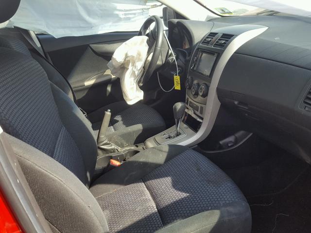 2T1BE40E39C005693 - 2009 TOYOTA COROLLA XR 红色 照片 5