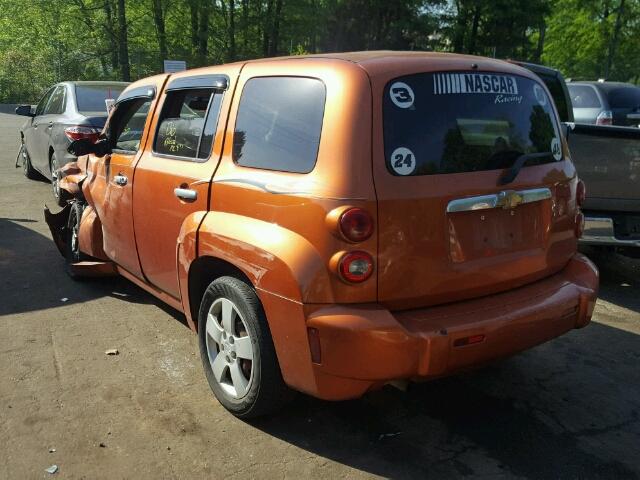 3GNDA13D37S563850 - 2007 CHEVROLET HHR LS ORANGE photo 3
