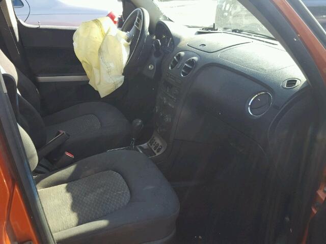 3GNDA13D37S563850 - 2007 CHEVROLET HHR LS ORANGE photo 5