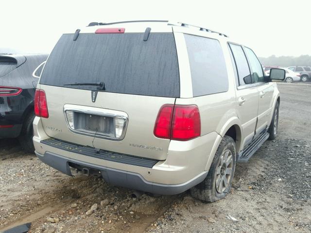 5LMFU28R64LJ10819 - 2004 LINCOLN NAVIGATOR GOLD photo 4