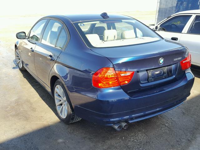 WBAPK5C56BF126101 - 2011 BMW 328 XI SUL BLUE photo 3