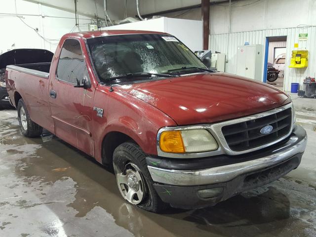 2FTRF17W64CA08317 - 2004 FORD F-150 HERI MAROON photo 1