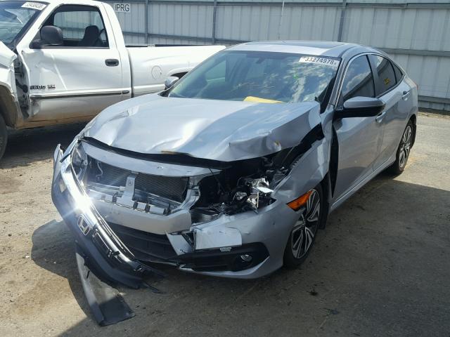 19XFC1F73HE010438 - 2017 HONDA CIVIC EXL ვერცხლისფერი ფოტო 2