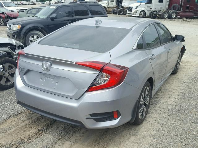 19XFC1F73HE010438 - 2017 HONDA CIVIC EXL ვერცხლისფერი ფოტო 4