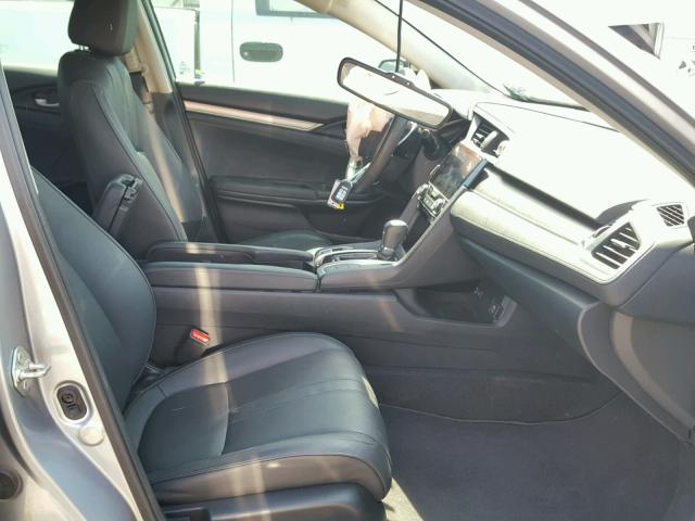 19XFC1F73HE010438 - 2017 HONDA CIVIC EXL ვერცხლისფერი ფოტო 5