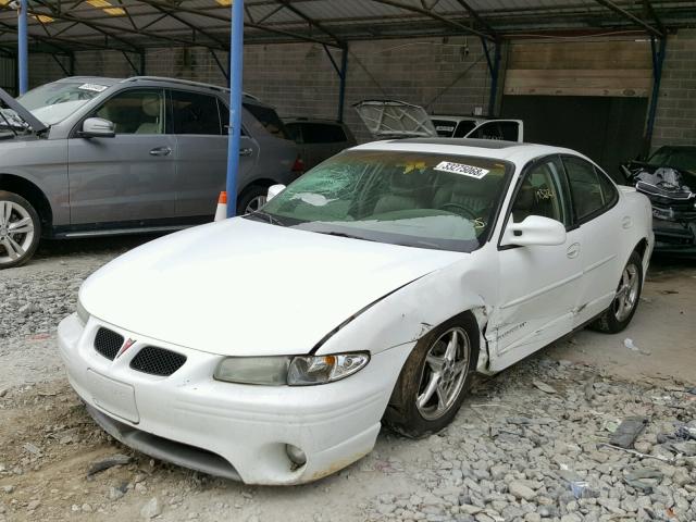 1G2WP52K3YF189676 - 2000 PONTIAC GRAND PRIX WHITE photo 2